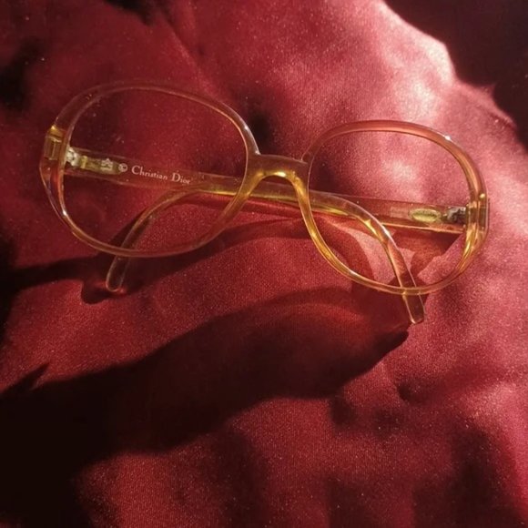 Rare 1970s 80s vintage Christian Dior monsieur 2076 large fashion glasses frames - Picture 3 of 10